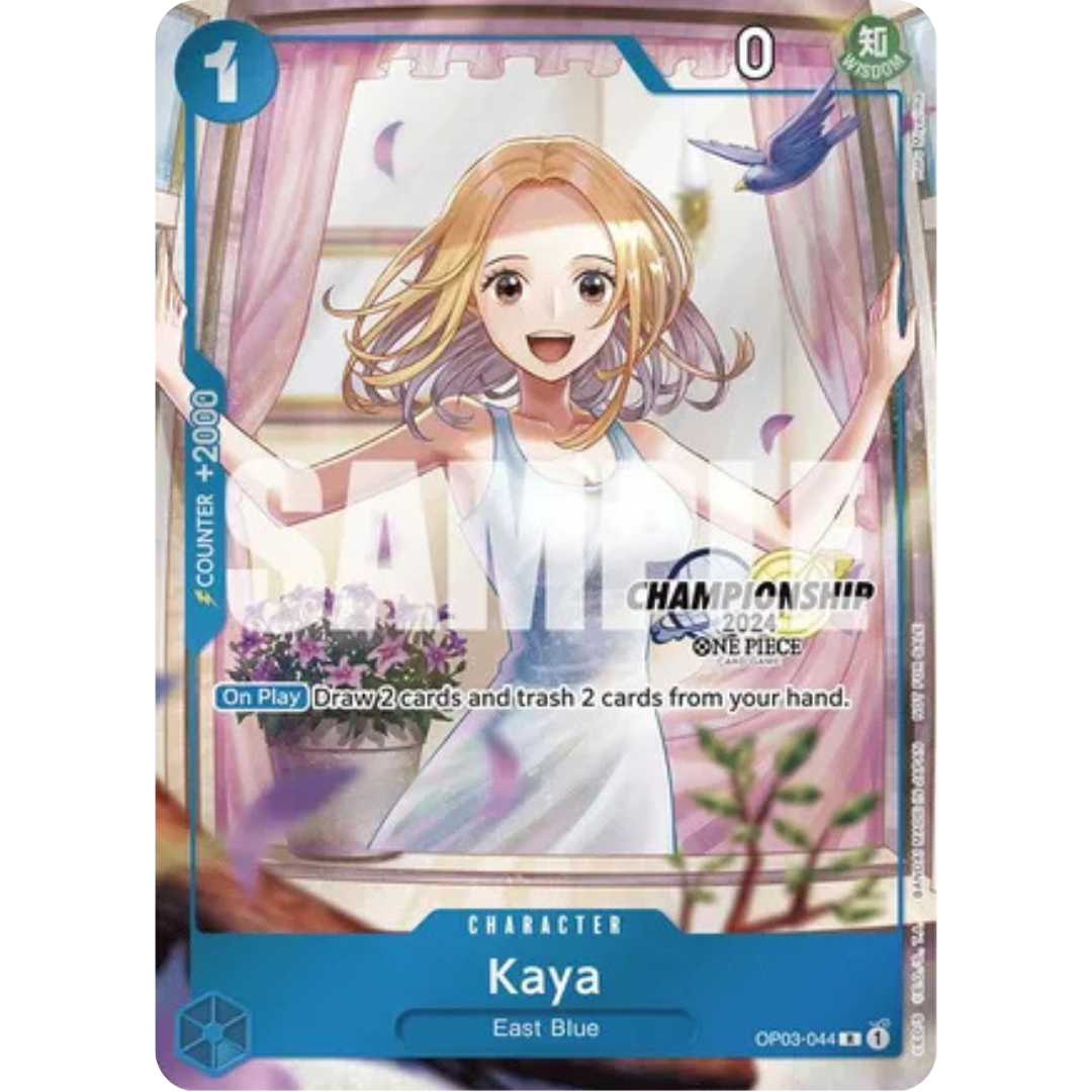 Kaya (CS 2024 Celebration Pack) (OP03-044) - One Piece Promotion Cards Foil
