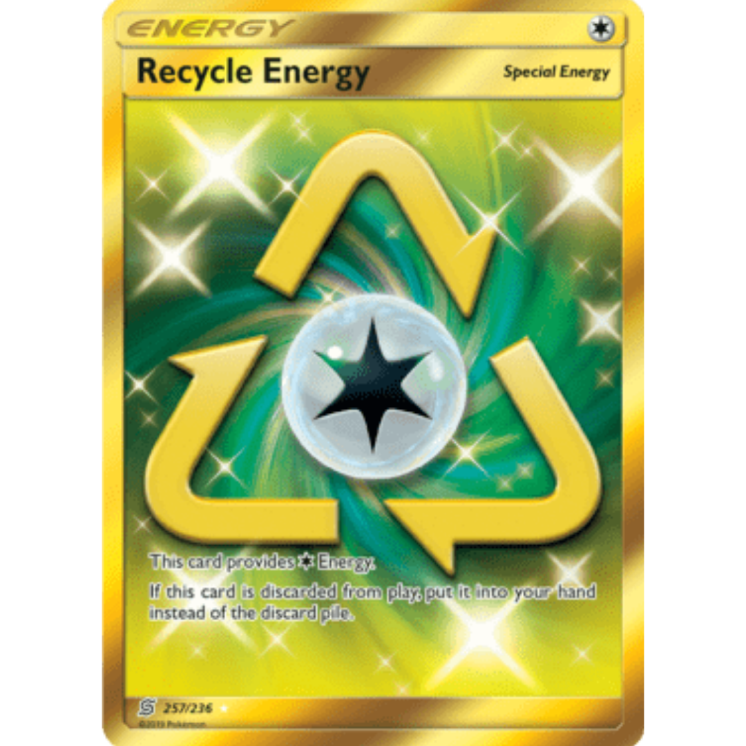 Recycle Energy (Secret) - Holofoil SM Unified Minds - Secret Rare