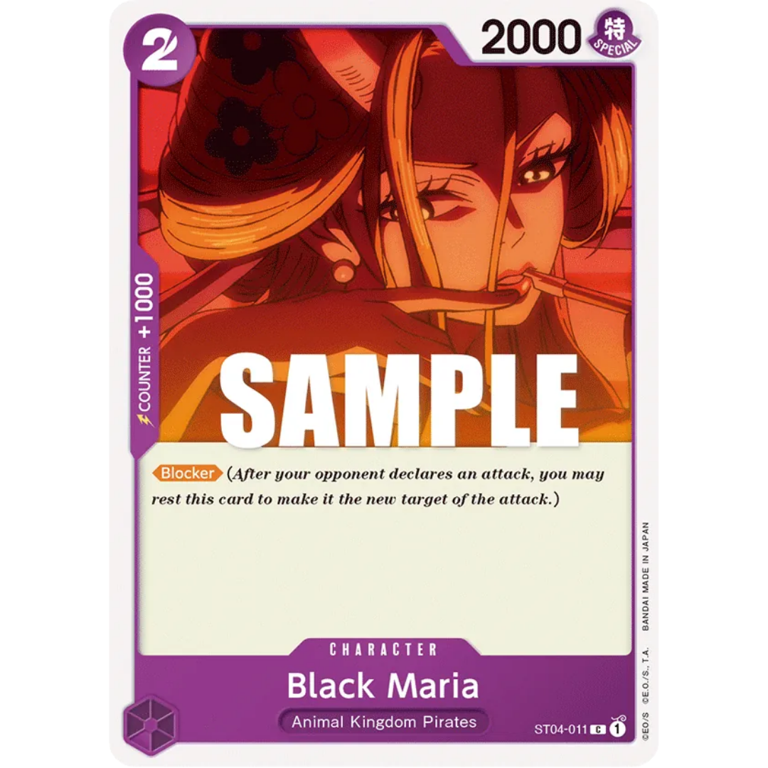 Black Maria (ST04-011) - Starter Deck 4: Animal Kingdom Pirates