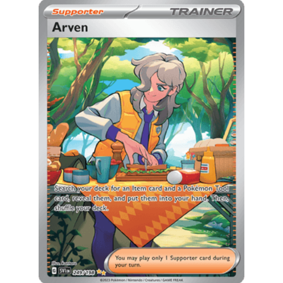 Arven 249/198 - Holofoil SV01 Scarlet & Violet Base Set - Special Illustration Rare