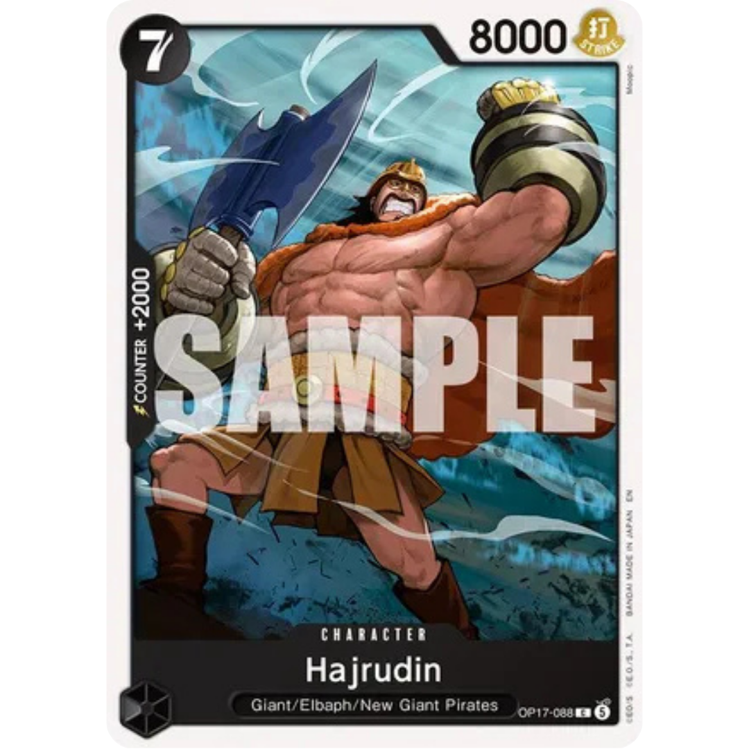 Hajrudin (OP17-088) - The World's Strongest Warriors