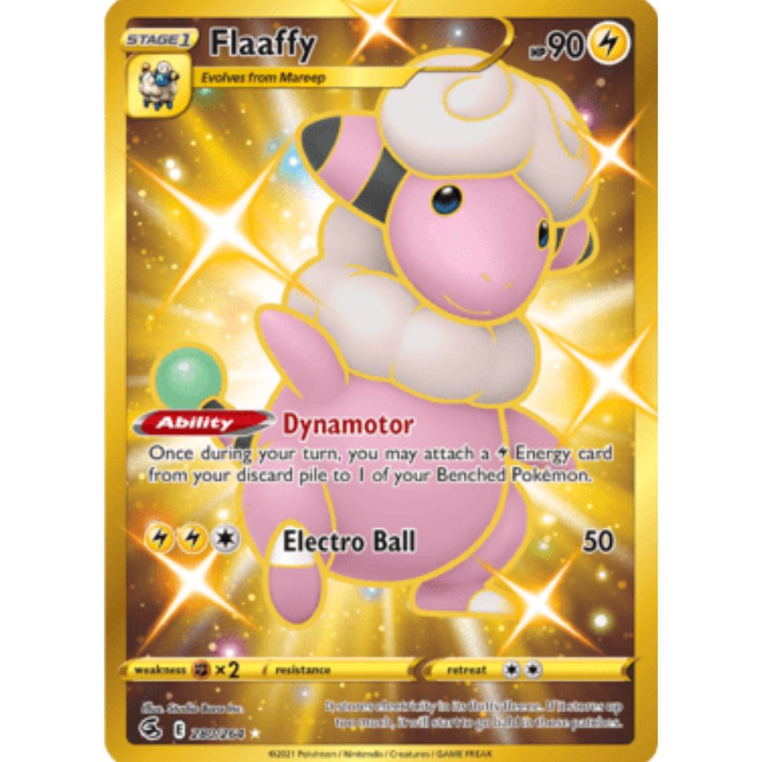 Flaaffy (Secret) 280 - Holofoil SWSH08 Fusion Strike - Secret Rare