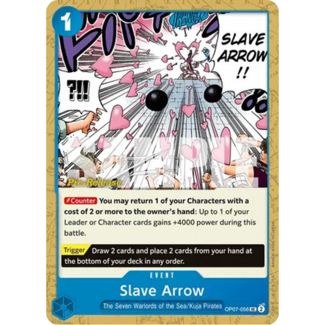 Slave Arrow (OP07-056) - 500 Years in the Future Pre-Release Cards
