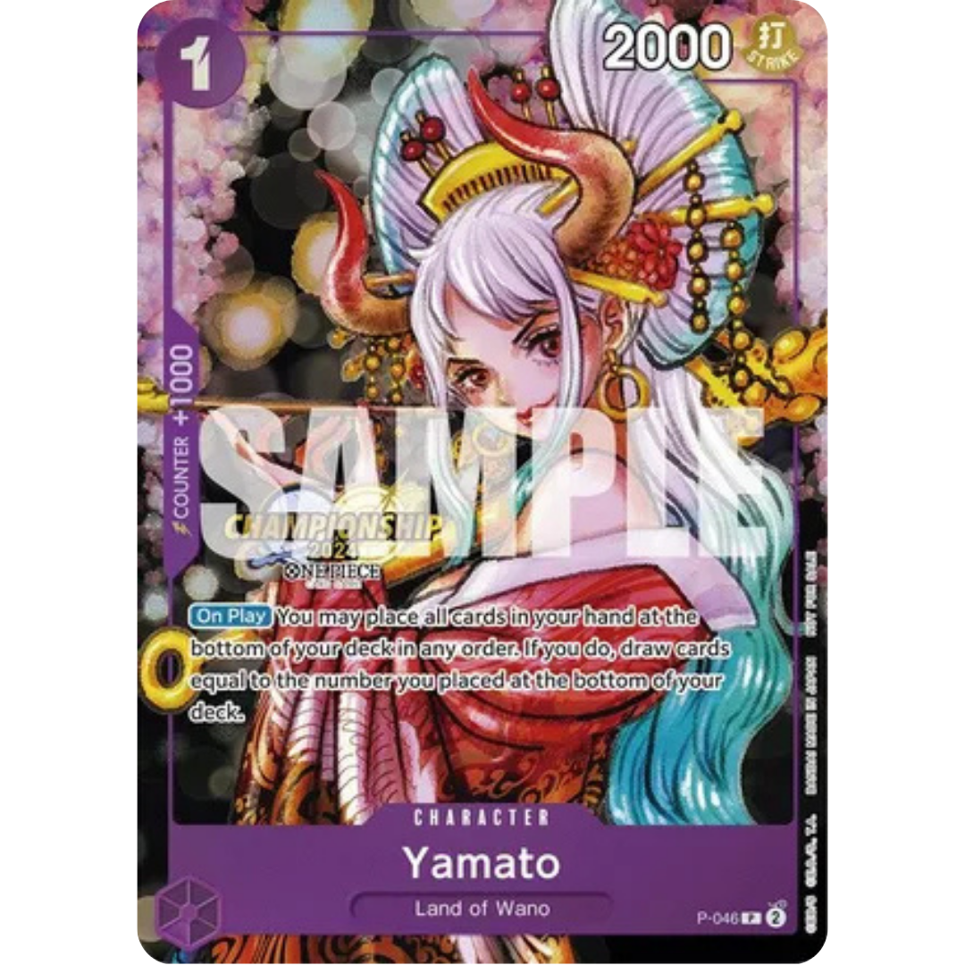Yamato (CS 2024 Event Pack) (P-046) - One Piece Promotion Cards Foil