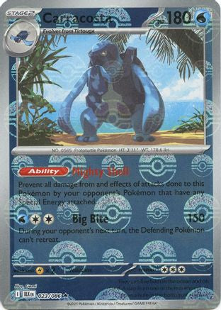 Carracosta (Poke Ball Pattern) 023 - Holofoil SV Black Bolt - Rare