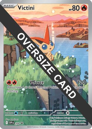 Victini 208 - Holofoil Jumbo Cards - Promo