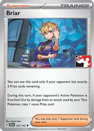 Briar 132/142 - Holofoil Prize Pack Series Cards - Uncommon