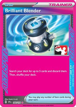 Brilliant Blender 164 - Holofoil Prize Pack Series Cards - ACE SPEC Rare