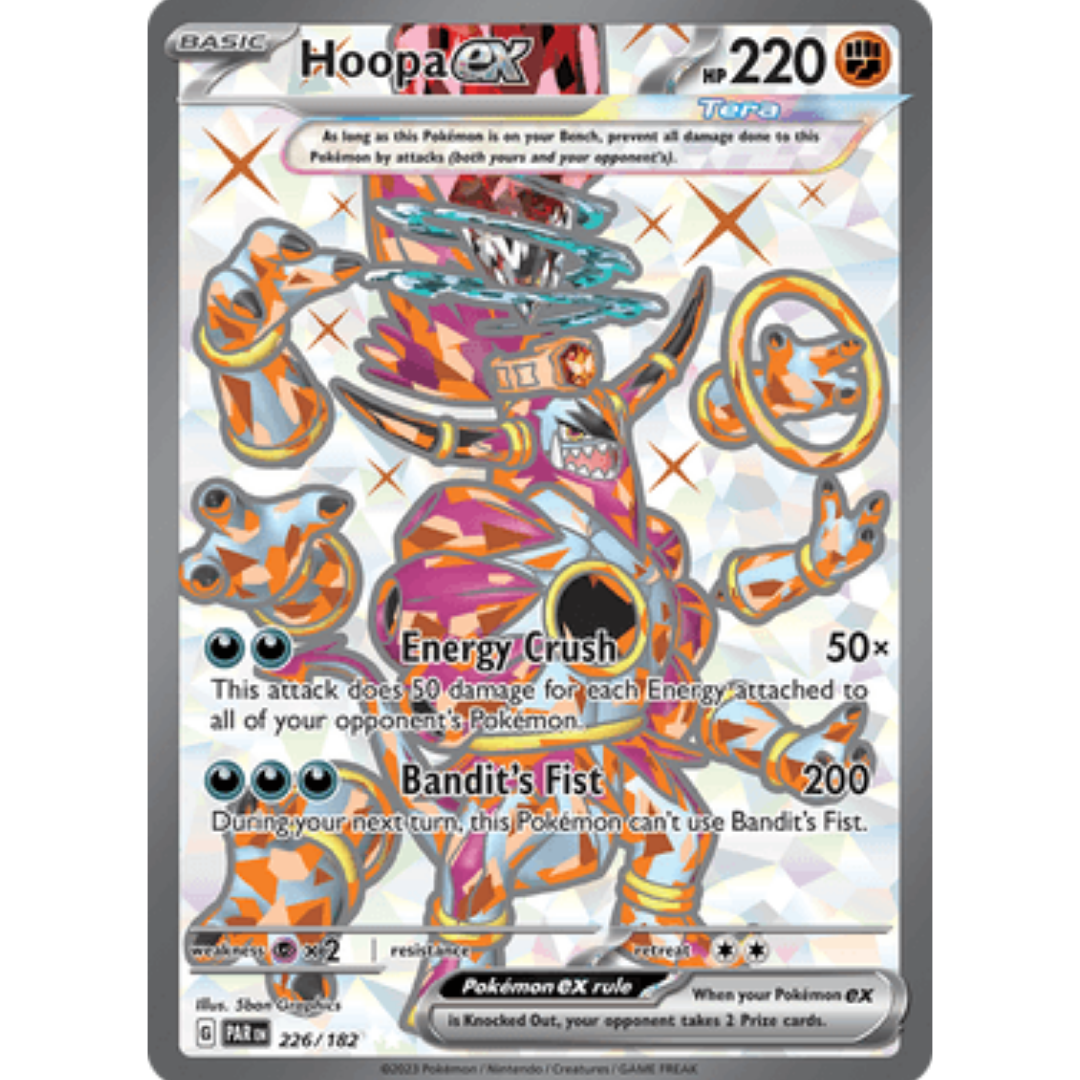 Hoopa ex 226/182 - Holofoil SV04 Paradox Rift - Ultra Rare