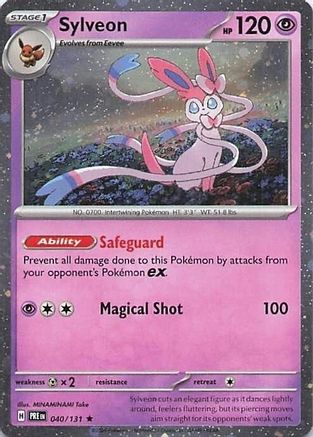 Sylveon 040/131 - Holofoil Miscellaneous Cards & Products - Rare