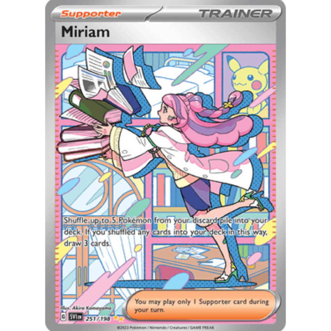 Miriam 251/198 - Holofoil SV01 Scarlet & Violet Base Set - Special Illustration Rare