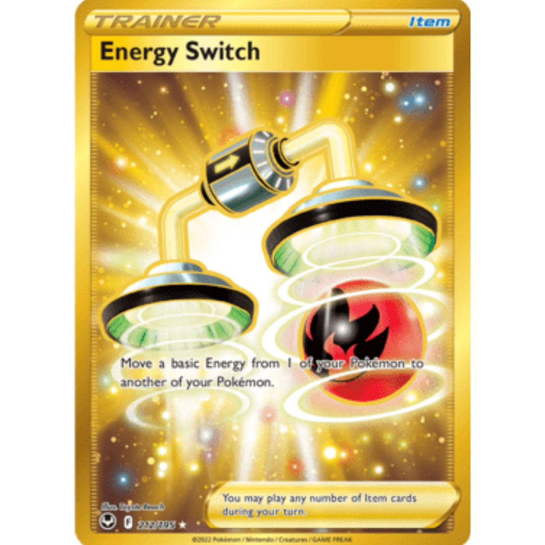 Energy Switch (Secret) 212 - Holofoil SWSH12 Silver Tempest - Secret Rare