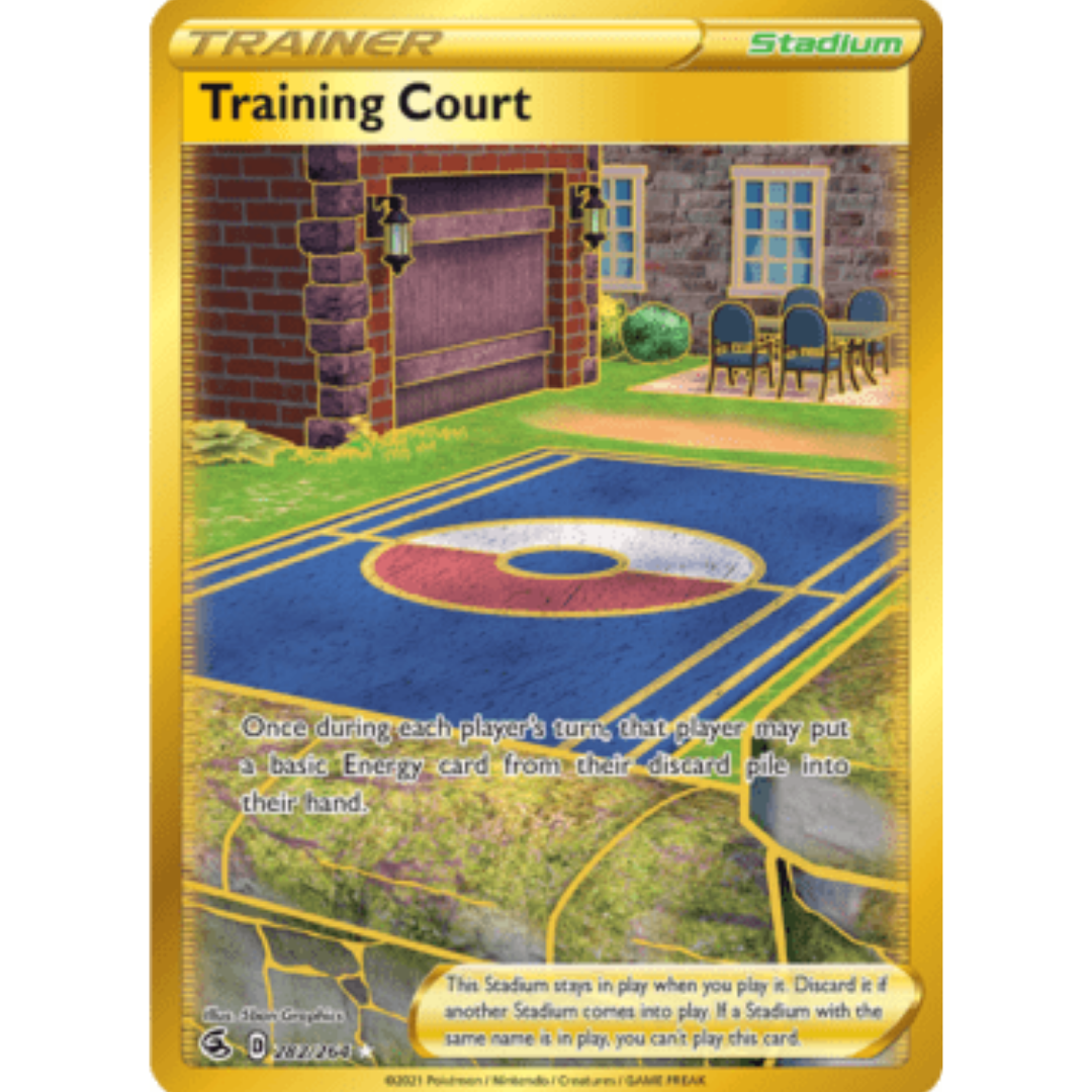 Training Court (Secret) 282 - Holofoil SWSH08 Fusion Strike - Secret Rare