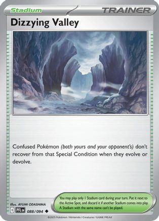 Dizzying Valley 088 - Reverse Holofoil ME02 Phantasmal Flames - Uncommon