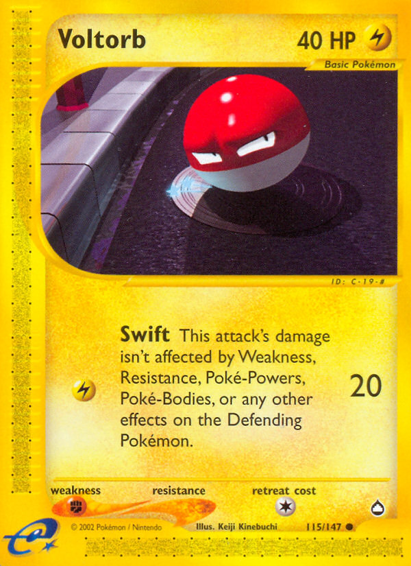 Voltorb (115) 115 Aquapolis - Common