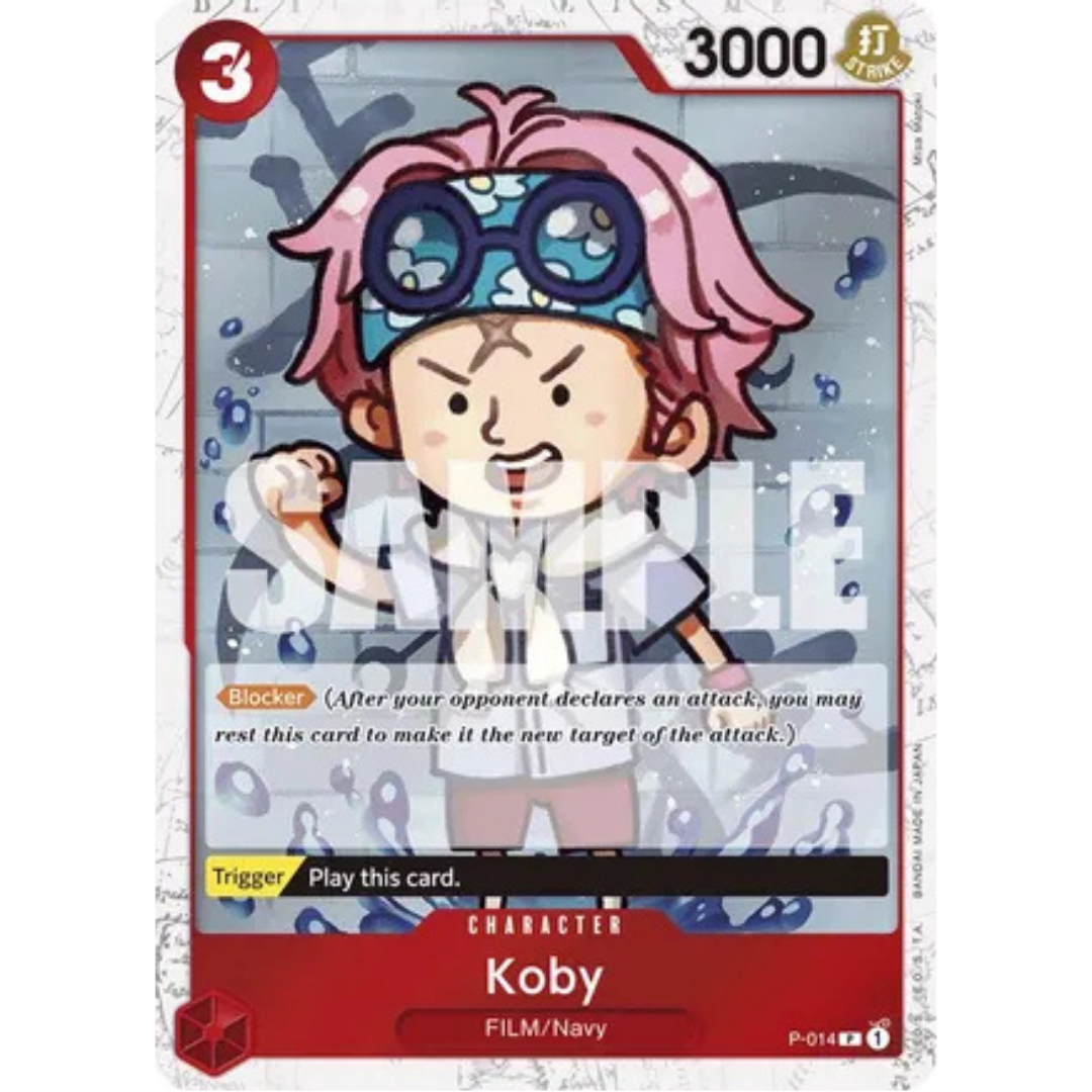 Koby (Jolly Roger Foil) (P-014) - Premium Booster -The Best- Foil