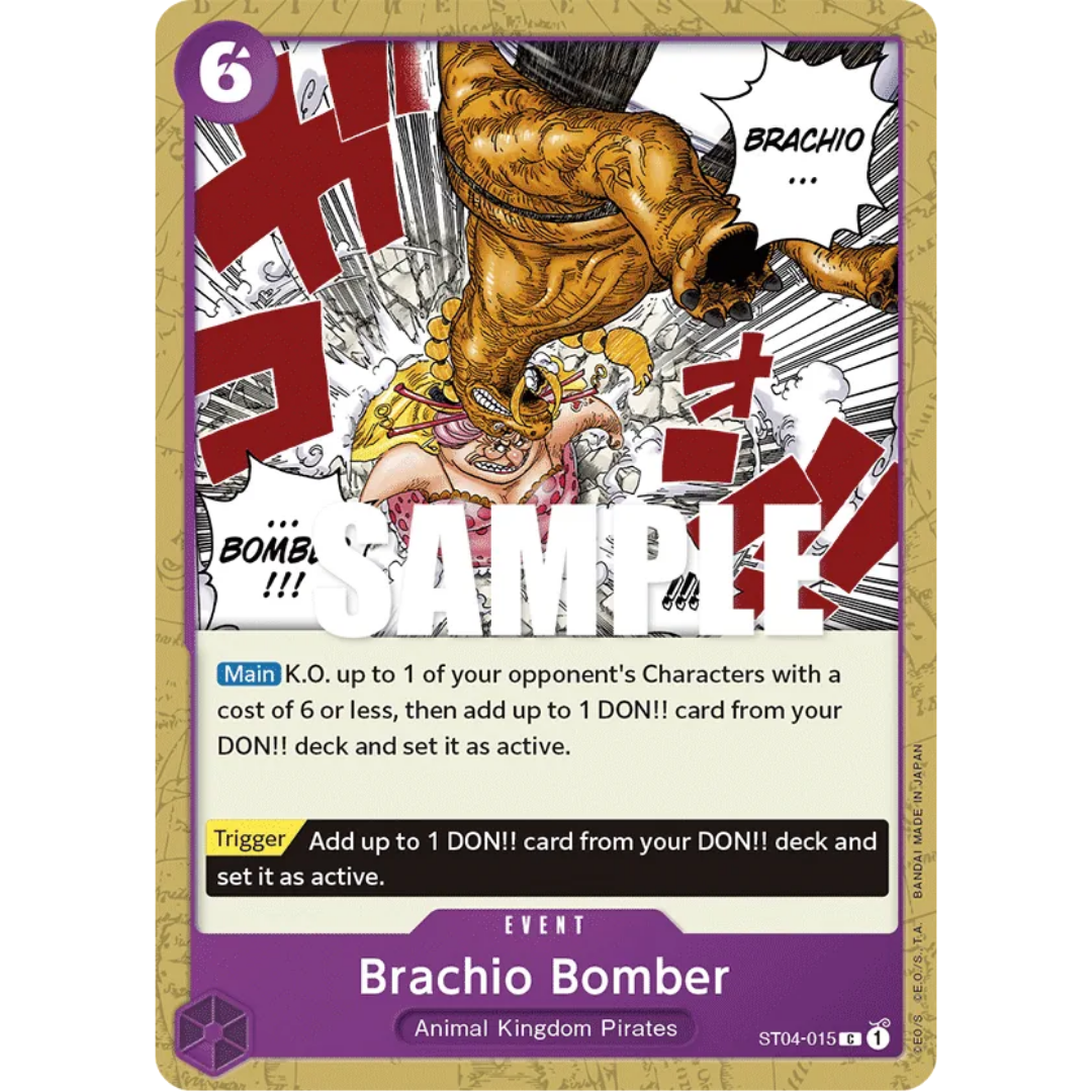 Brachio Bomber (ST04-015) - Starter Deck 4: Animal Kingdom Pirates