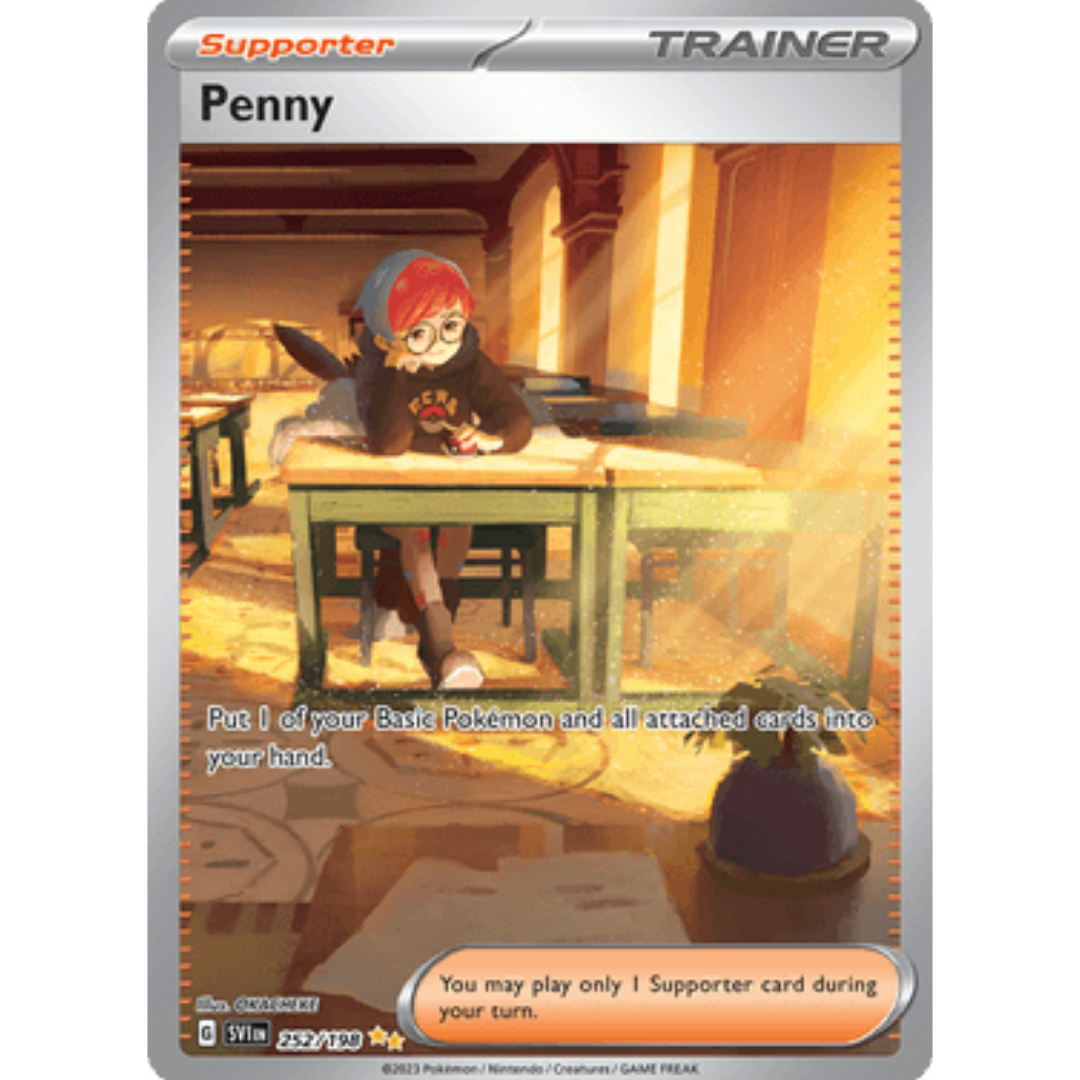 Penny 252/198 - Holofoil SV01 Scarlet & Violet Base Set - Special Illustration Rare