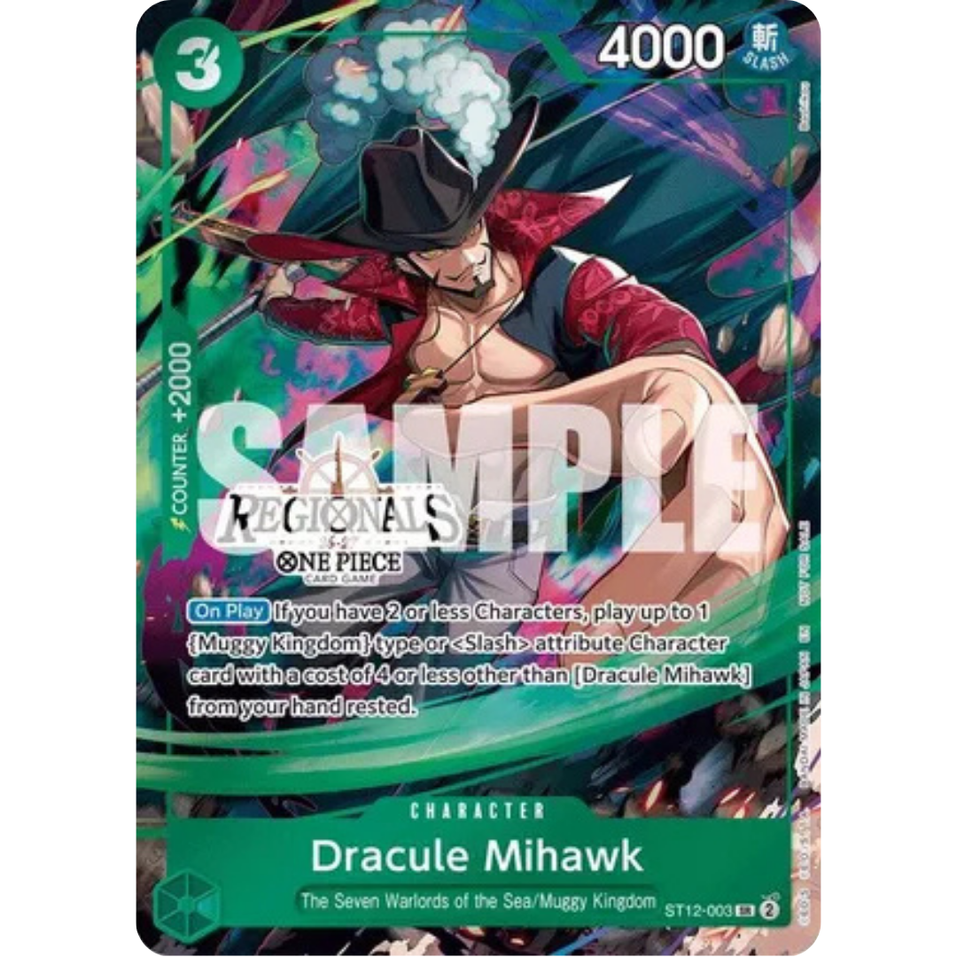 Dracule Mihawk (Regional Participation Pack 2026 Vol.1) (ST12-003) - One Piece Promotion Cards Foil