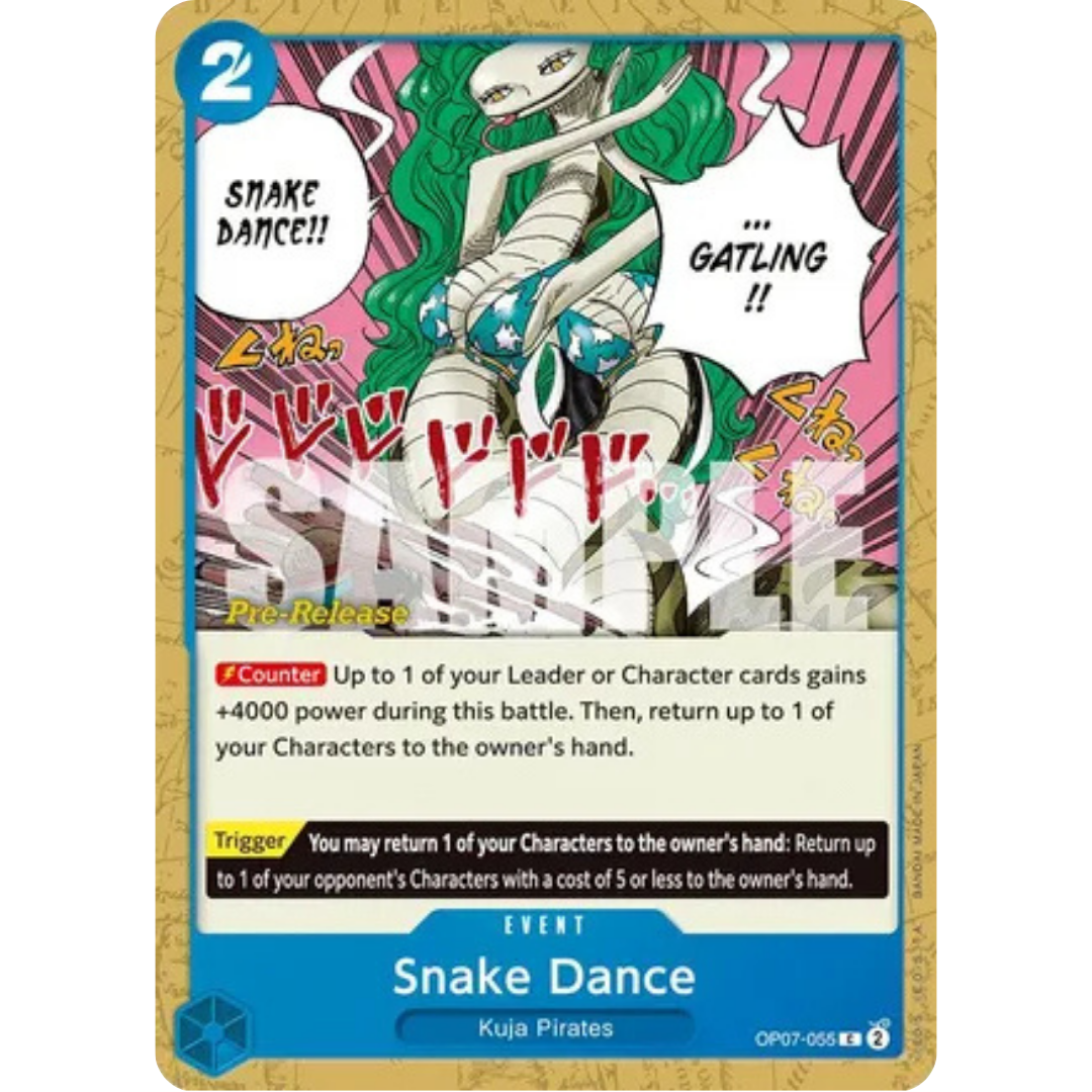 Snake Dance (OP07-055) - 500 Years in the Future Pre-Release Cards