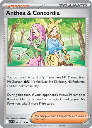 Anthea & Concordia 182/217 ME Ascended Heroes - Uncommon