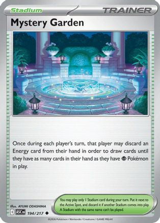 Mystery Garden 194 - Reverse Holofoil ME Ascended Heroes - Uncommon