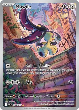 Mawile 246/217 - Holofoil ME Ascended Heroes - Illustration Rare
