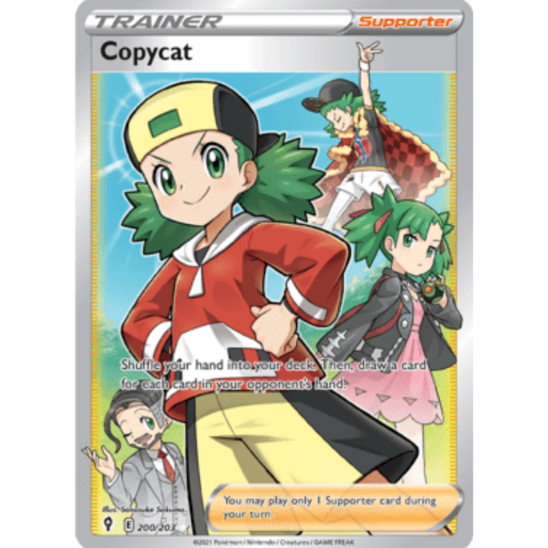 Copycat (Full Art) 200 - Holofoil SWSH07 Evolving Skies - Ultra Rare