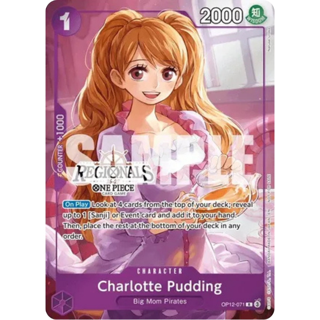 Charlotte Pudding (Regional Participation Pack 2026 Vol.1) (OP12-071) - One Piece Promotion Cards Foil