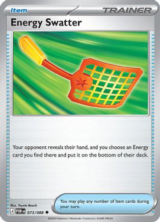 Energy Swatter 073 - Reverse Holofoil ME03 Perfect Order - Uncommon