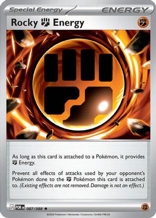 Rocky Fighting Energy 087/088 Deck Exclusives - Rare