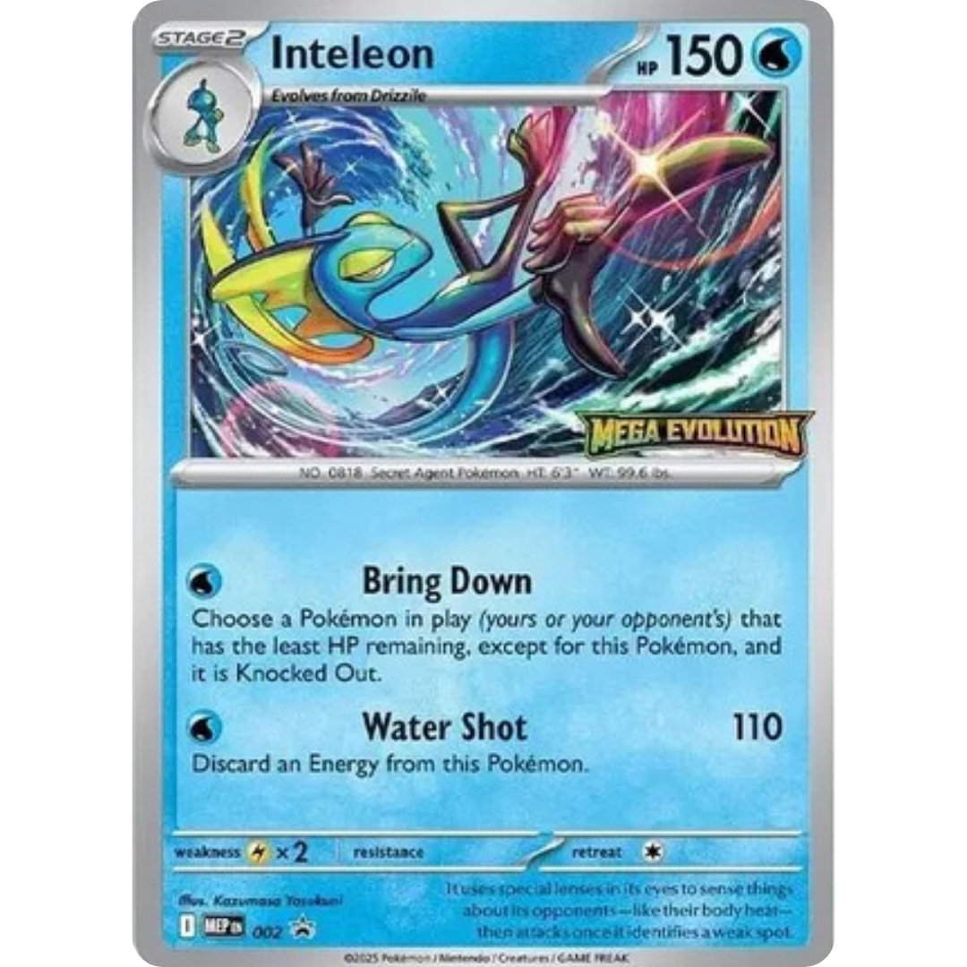 Inteleon 002 ME Mega Evolution Promo - Promo