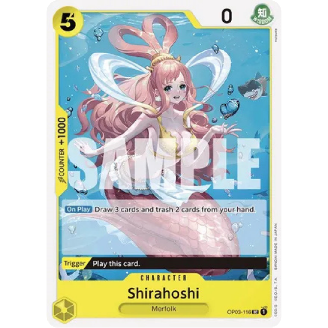 Shirahoshi (OP03-116) (Reprint) (OP03-116) - Premium Booster -The Best-