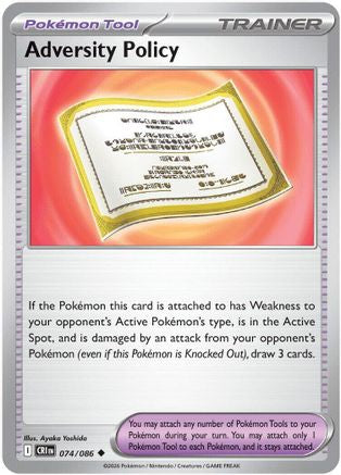 Adversity Policy 074 ME04 Chaos Rising - Uncommon
