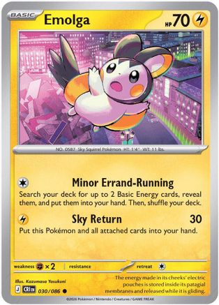 Emolga 030 ME04 Chaos Rising - Common