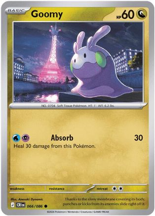 Goomy 066 - Reverse Holofoil ME04 Chaos Rising - Common