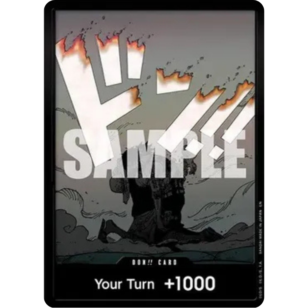 DON!! Card (Double Pack Set Vol. 11) (Luffy and Ace) - The Time of Battle Foil