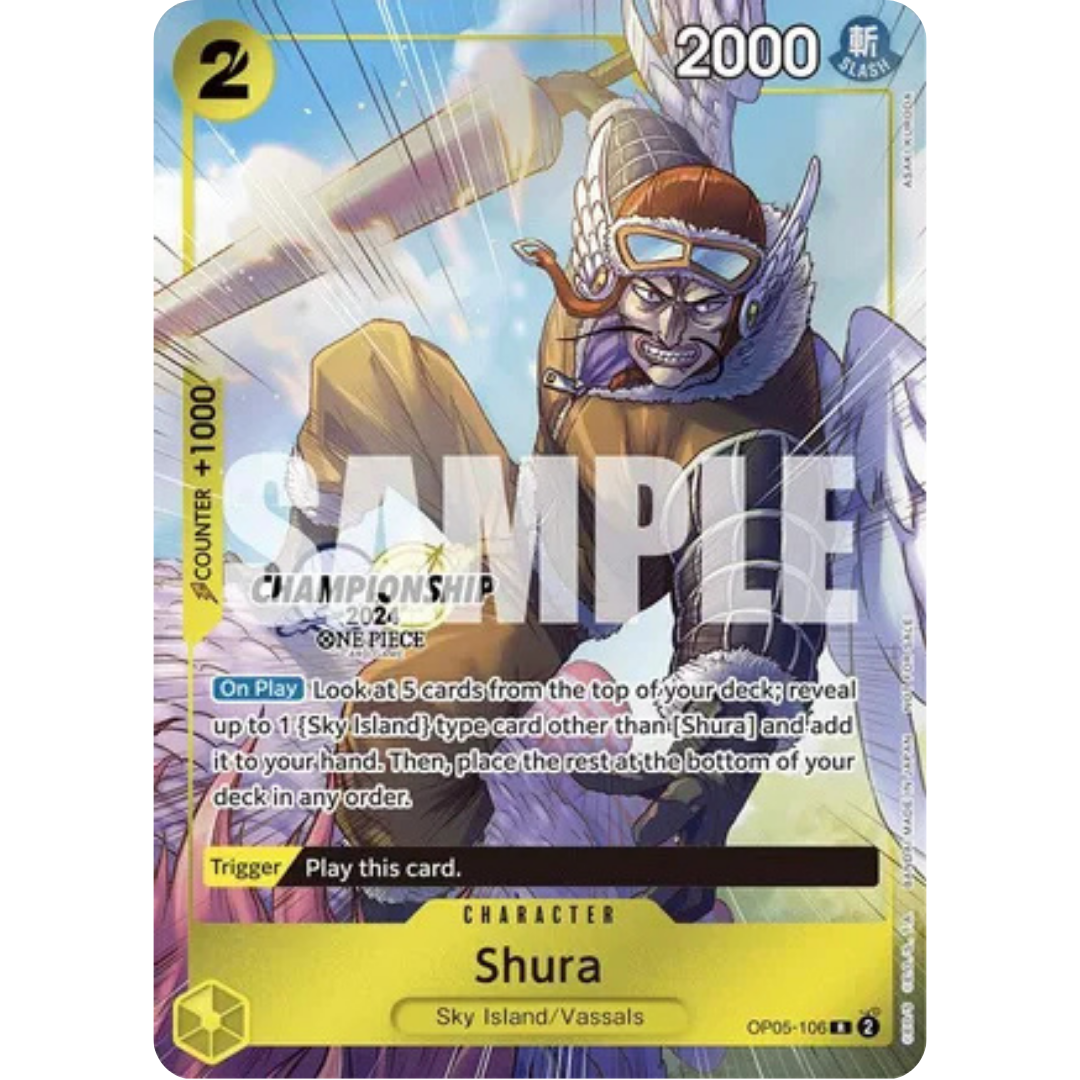 Shura (CS 2024 Celebration Pack) (OP05-106) - One Piece Promotion Cards Foil