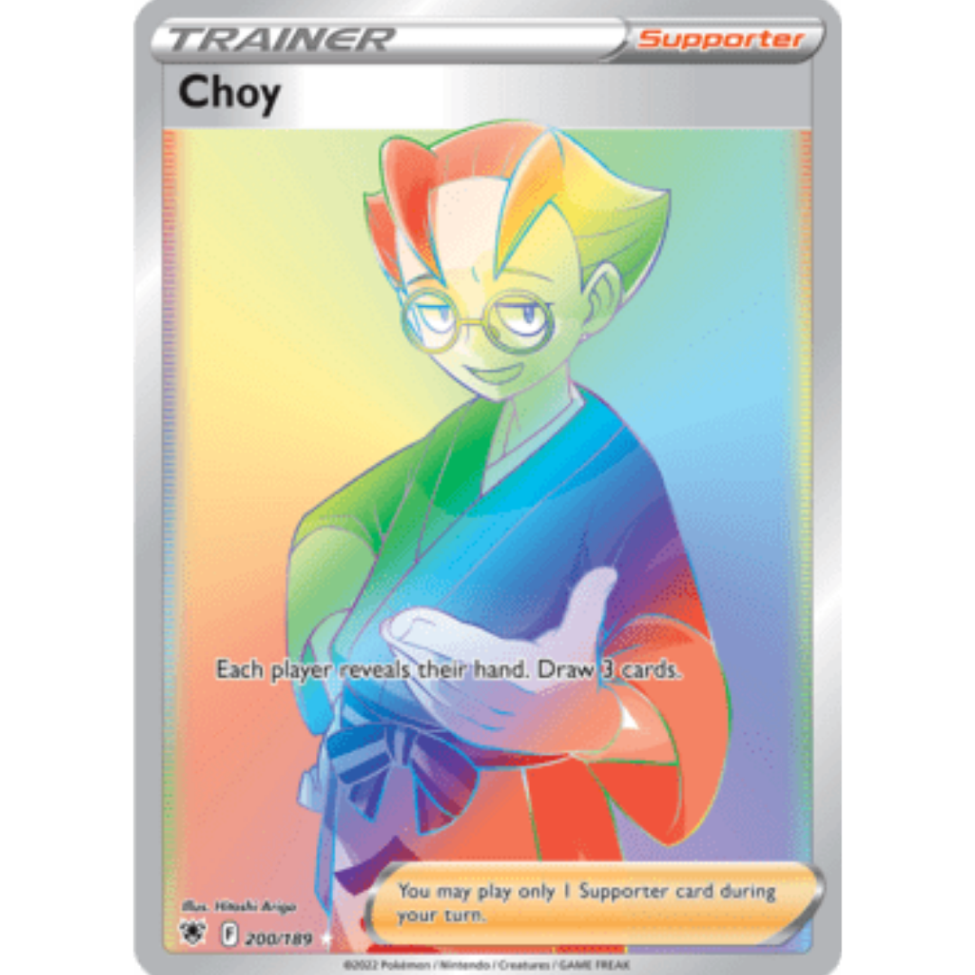 Choy (Secret) 200 - Holofoil SWSH10 Astral Radiance - Secret Rare