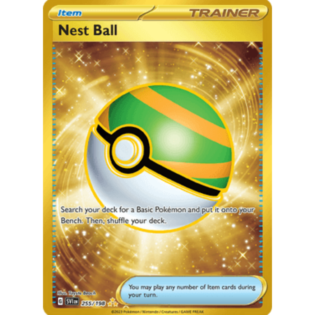 Nest Ball 255/198 - Holofoil SV01 Scarlet & Violet Base Set - Hyper Rare