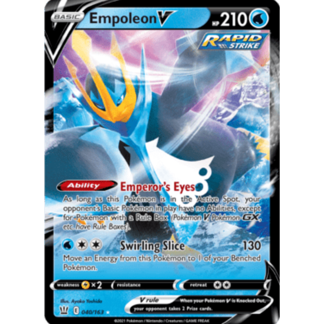 Empoleon V 040 - Holofoil SWSH05 Battle Styles - Ultra Rare
