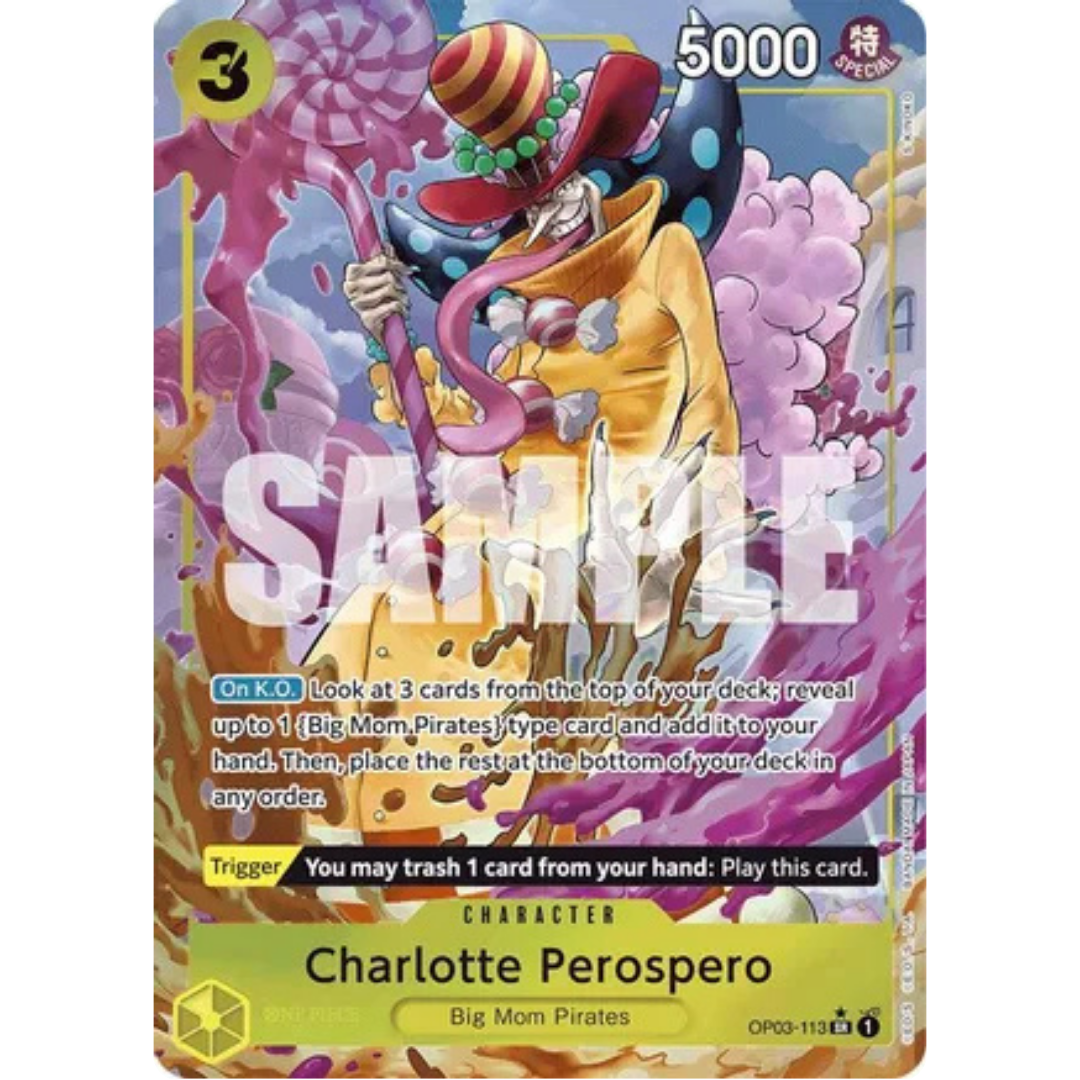 Charlotte Perospero (Alternate Art) (OP03-113) - Premium Booster -The Best- Foil