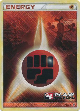 Fighting Energy 093/095 - Holofoil League & Championship Cards - Promo