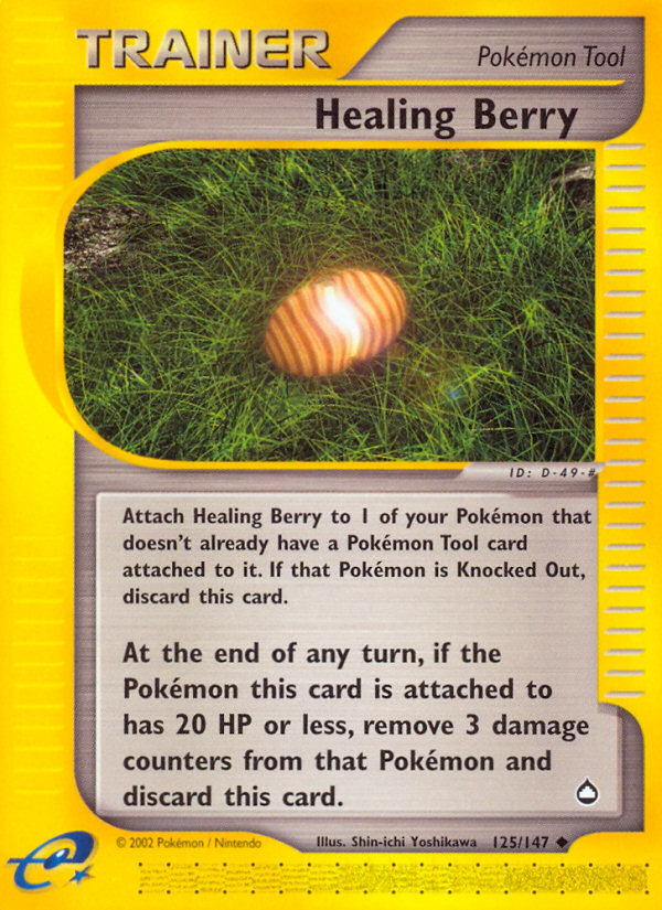 Healing Berry 125 Aquapolis - Uncommon