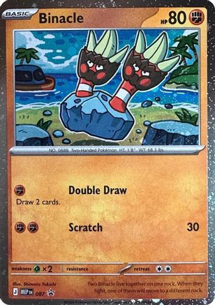 Binacle 087 - Holofoil ME Mega Evolution Promo - Promo