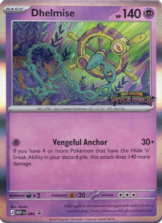 Dhelmise 084 - Holofoil ME Mega Evolution Promo - Promo