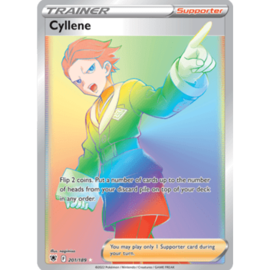 Cyllene (Secret) 201 - Holofoil SWSH10 Astral Radiance - Secret Rare