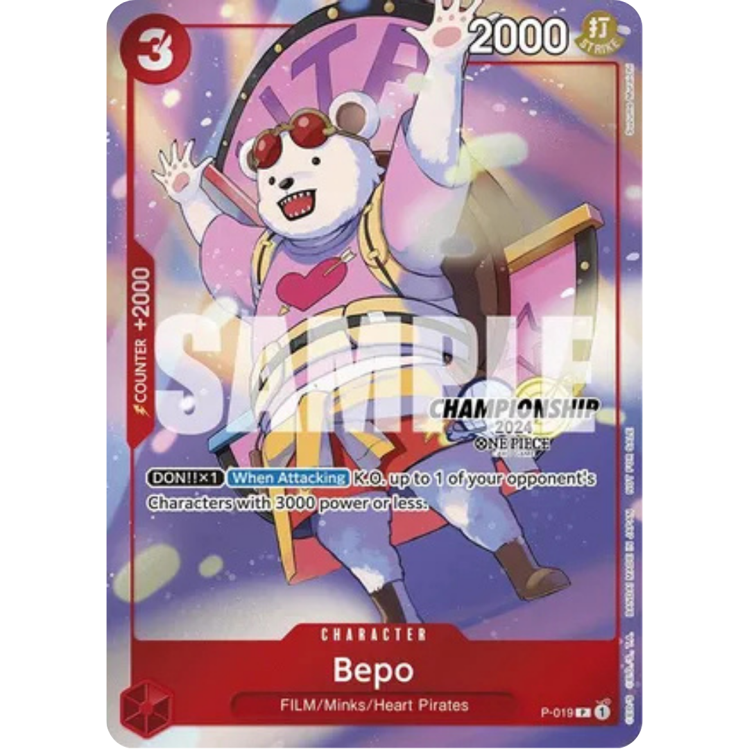 Bepo (CS 2024 Celebration Pack) (P-019) - One Piece Promotion Cards Foil