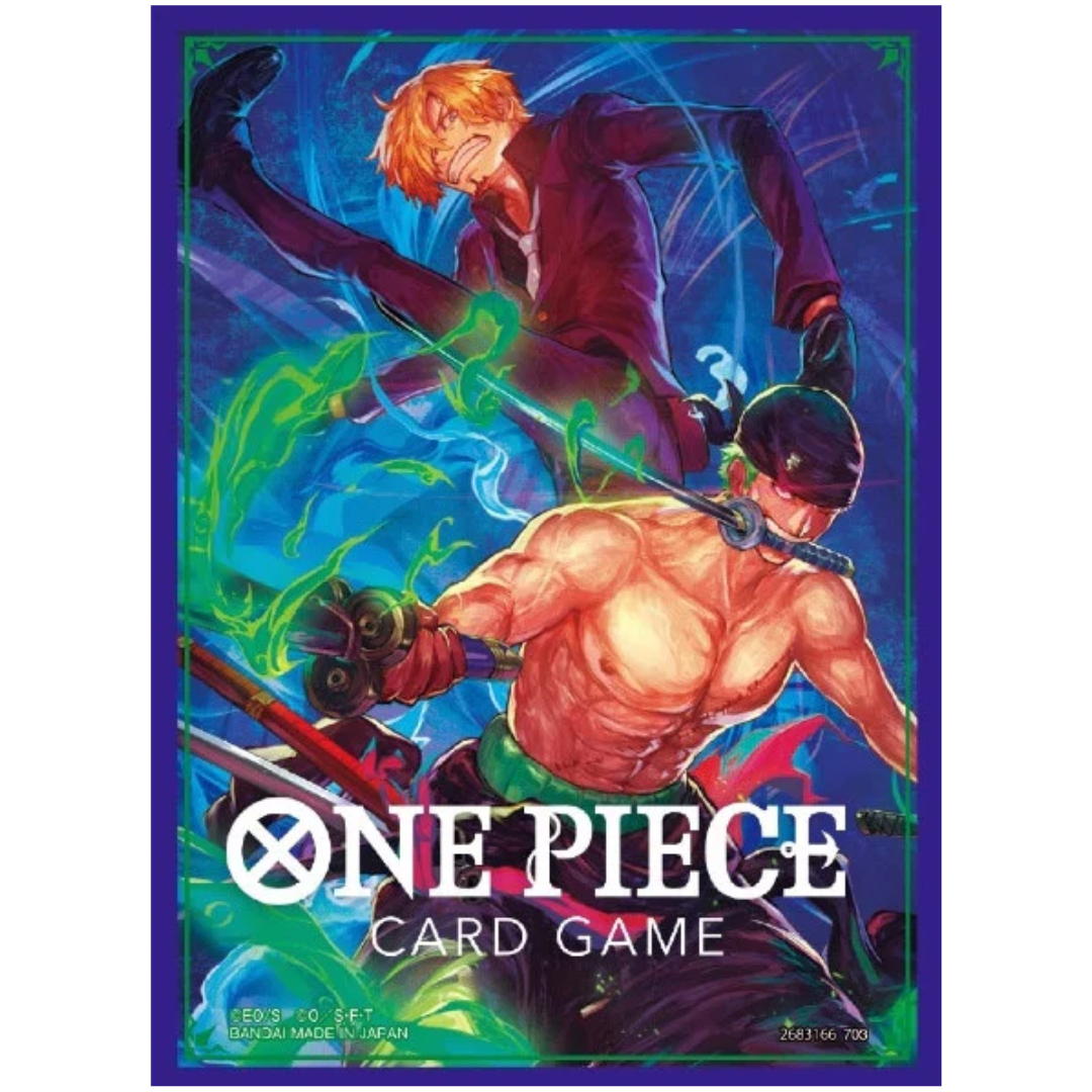 Bandai: 70ct Card Sleeves - Zoro & Sanji (Assortment 5)