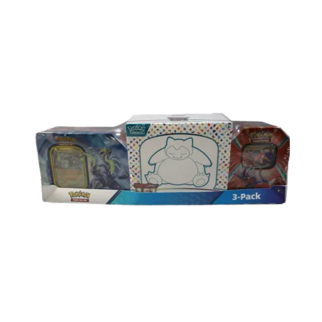 Costco Pokemon Collector 3-Pack: Scarlet & Violet 151 ETB + Paldea Legends Tins